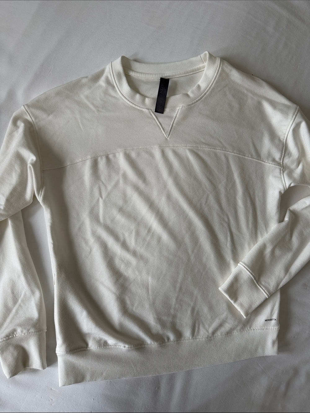 Mondetta Cream Crewneck Sweatshirt